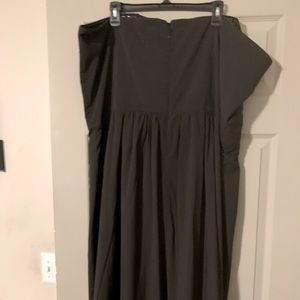 City Chic Hi Low Black Evening  Size 24 Light weight